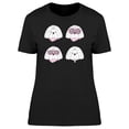 thumbnail image 1 of Fashion Shih Tzu Doodle Set T-Shirt Women -Image by Shutterstock, Female Medium, 1 of 2