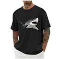 thumbnail image 1 of Fashion Shirt for Men,Men's Short Sleeve T-Shirts Graphic Tees Shirts Summer Novelty Tshirts Streetwear Tops, 1 of 5