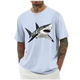 thumbnail image 1 of Fashion Shirt for Men,Men's Short Sleeve T-Shirts Graphic Tees Shirts Summer Novelty Tshirts Streetwear Tops, 1 of 5