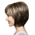 thumbnail image 1 of Stylish Short Synthetic Wigs for Women - Natural Looking Straight Hair Wigs for Fashion Forward Females, 1 of 8