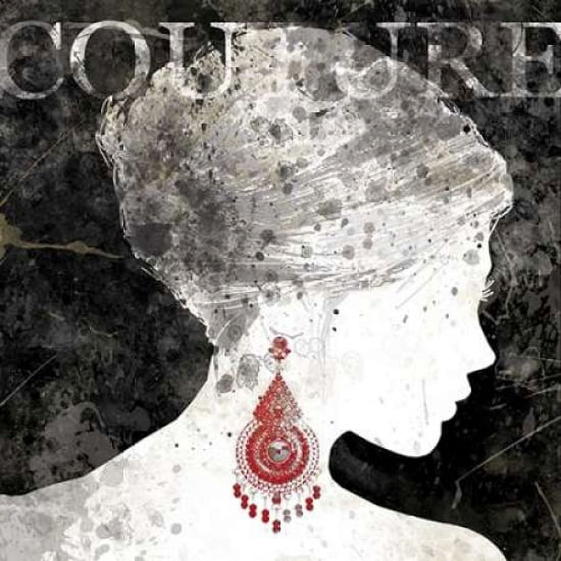 Fashion Silhouette I Canvas Art - Carol Robinson (24 x 24)