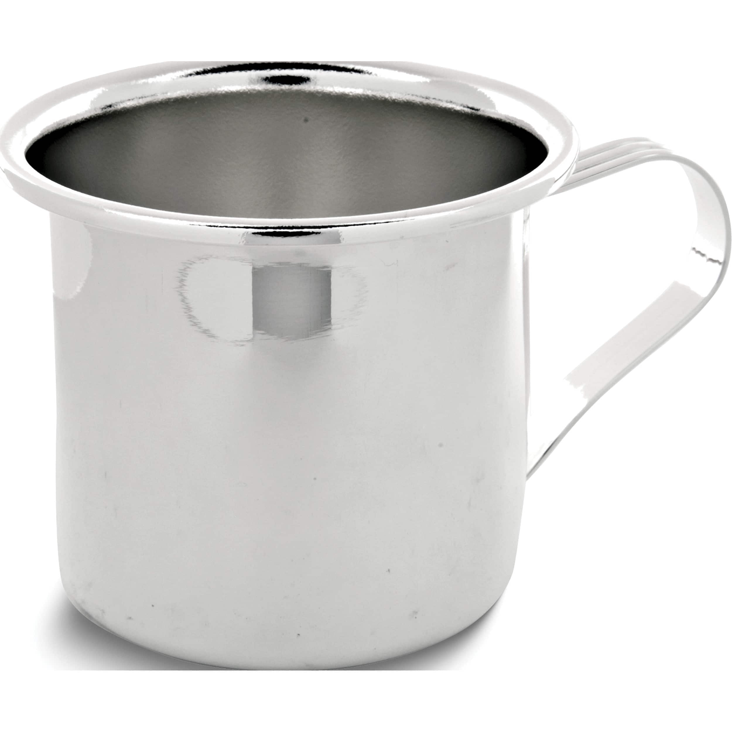 Fashion Silver-Plated Baby Cup (3.25 X 3.25) Made In China gl4908