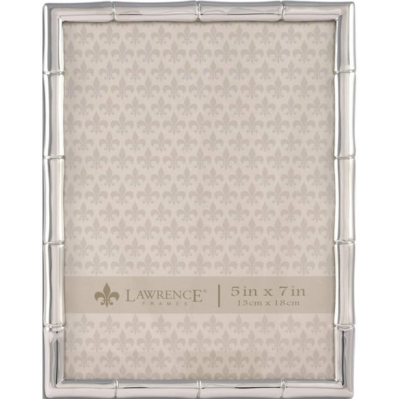 Fashion Silver-Tone Bamboo 5X7 Frame Made In China gm9905