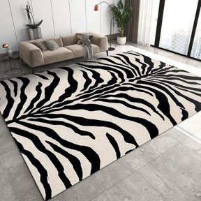 Berber Zebra Rug Zebra Rugs for Stylish Home Decor