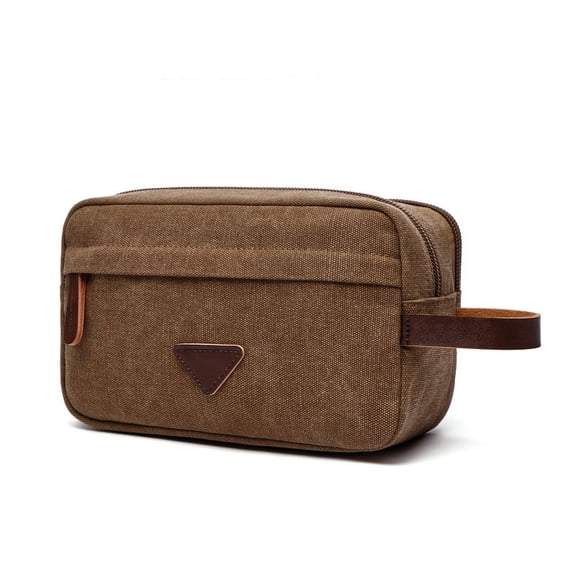 Fashion Simple Canvas Portable Storage Bag,Grey