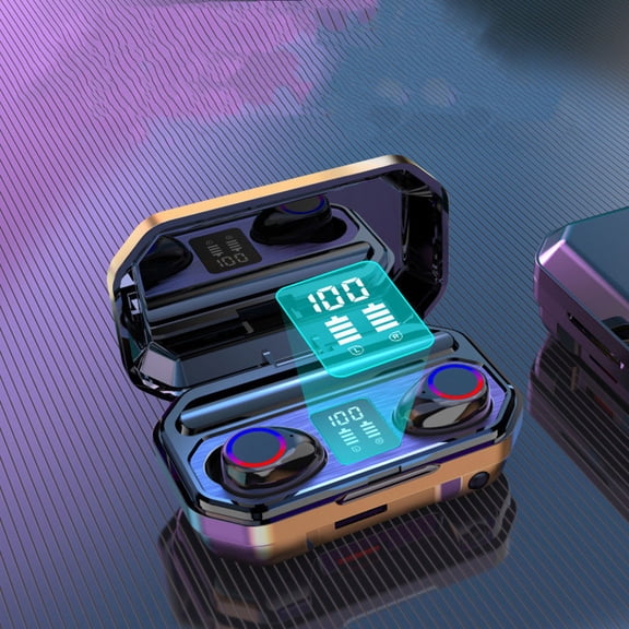 Fashion Simple Digital Display Touch Bluetooth Headset