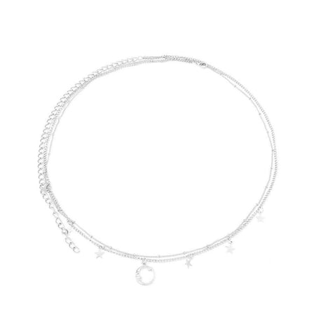 Fashion Simple Double Layer Bead Chain Ladies Waist Belt Chain Chain Belly