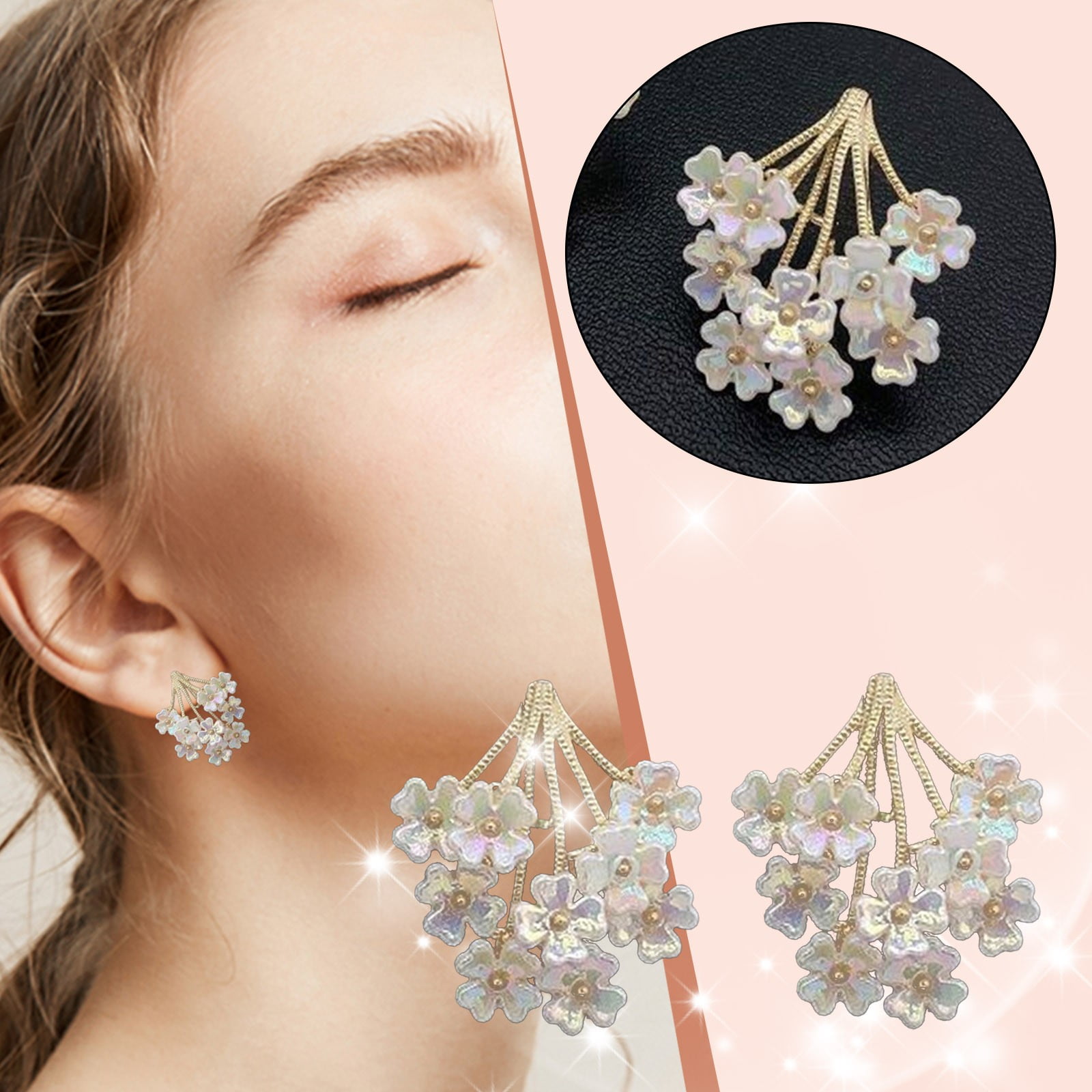 Fashion Simple European And American Earrings Wild Ladies Fashion
