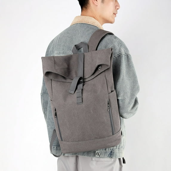 Fashion Simple Large Capacity Outdoor Travel Leisure Backpack,Light Brown