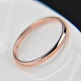thumbnail image 1 of Fashion Simple Smooth Titanium Steel Ring Solid Color, 1 of 2