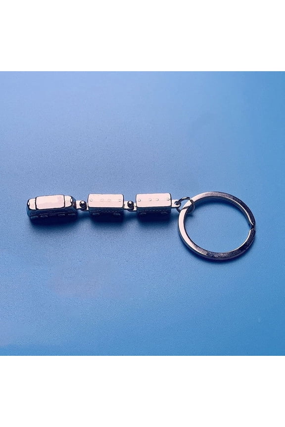 Fashion Simple Train Shape Keychain Gift Charm