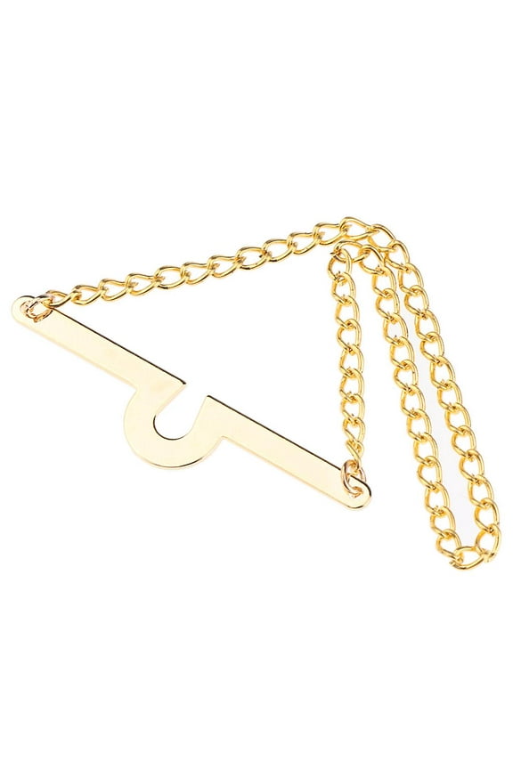 Fashion Single Loop Tie Tack Chains Necktie Links for Men/Boy Jewelry