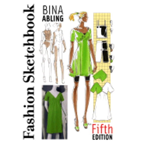 Pre-Owned Fashion Sketchbook, 5th edition (Hardcover-spiral) 1563674475 9781563674471