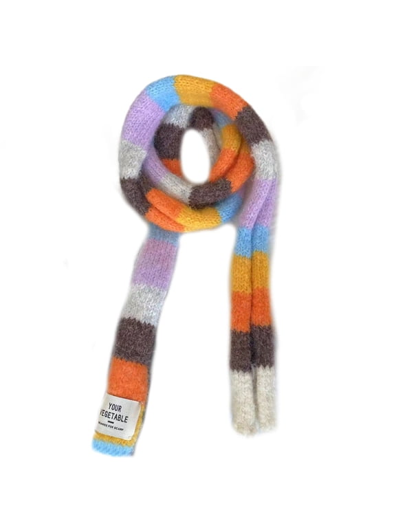 Fashion Skinny Scarf Party Travel Neckerchief Unisex Trendy Scarf Simple Street for Casual or Travel Outfits