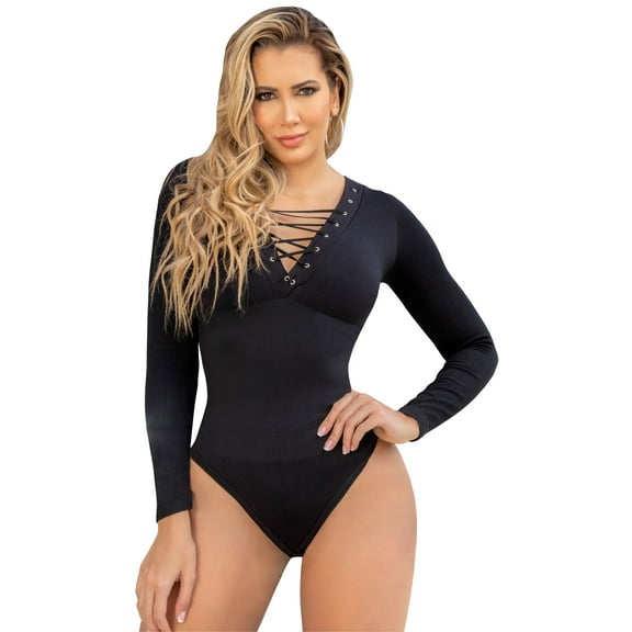 Fashion Slimming Bodysuit Thong Panty Blouse Girdle Fajas Colombianas Reductoras Moldeadoras Blusa 714B by Fiorella Shapewear