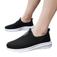 thumbnail image 1 of Fashion Slip-On Mens Platform Sneakers Breathable Mesh lace up Casual Outdoor Athletic Shoes., 1 of 8