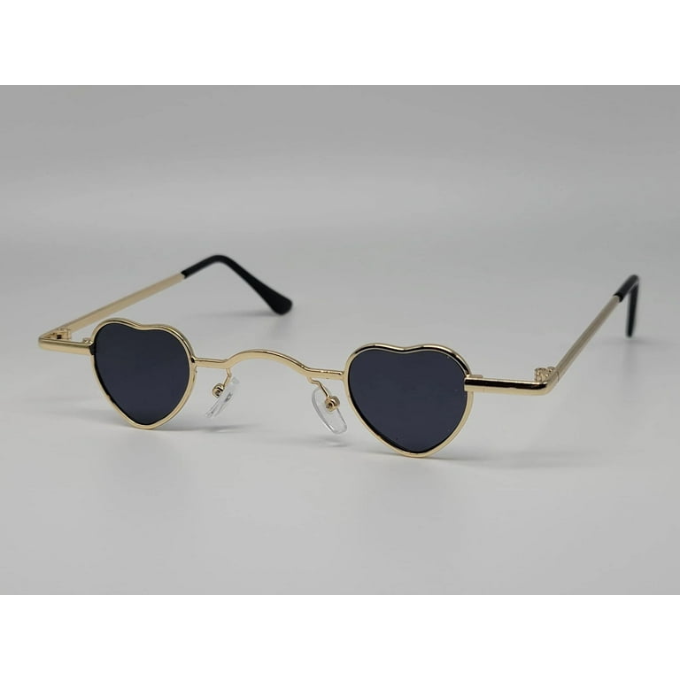 Small heart sunglasses sales