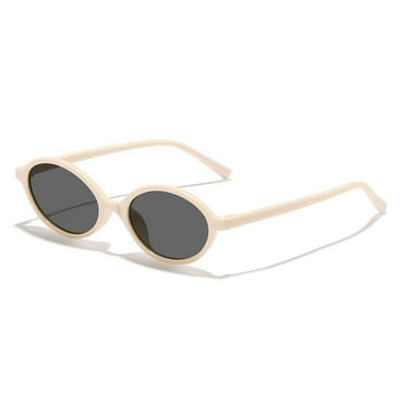Fashion Small Frame Travel UV400 Protection Eyeglasses Oval Sunglasses Shades Small Round Sunglasses 6