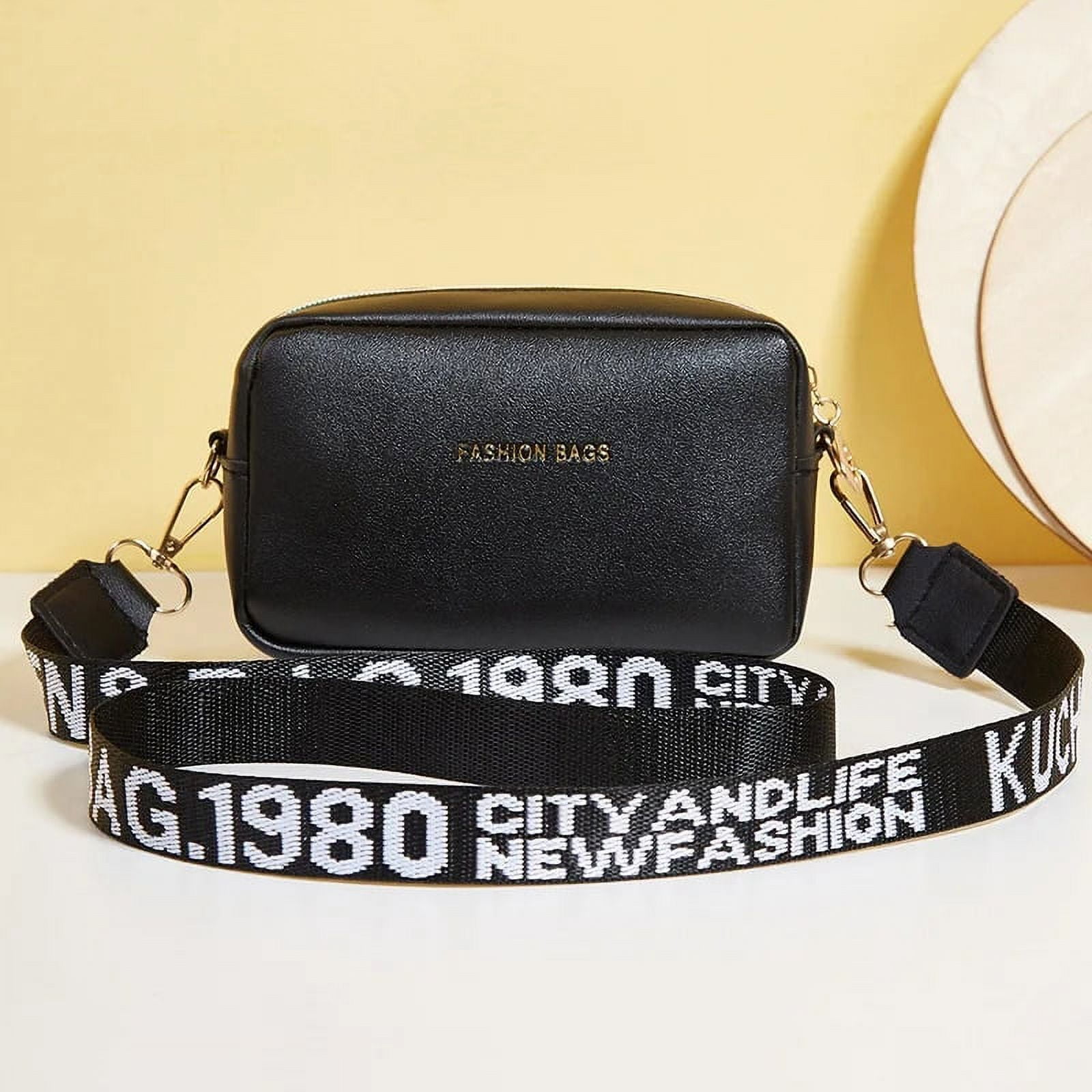 Fashion Small Square Bag For Women PU Leather Shoulder