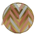 thumbnail image 1 of Fashion Smart Mini Metallic Retractable 5 Foot Tape Measure (Chevron), 1 of 2