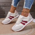 thumbnail image 1 of Fashion Sneakers for Women, Casual Walking Sneakers for Women, Genuine Leather Chunky Platform Retro Sneakers, Comfortable Non-Slip Tennis Running Shoes, 1 of 4