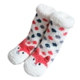 thumbnail image 1 of Fashion Socks For Children Baby Boy Girl Christmas Santa Deer Ankle Crew Socks With Grips Toddler Kids Unisex Lined Warm Thick Cotton Xmas Socks, 1 of 6