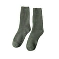 thumbnail image 1 of Fashion Socks Women Autumn And Winter Thickened Warm Solid Color Socks Multicolor Mid Tube Socks, 1 of 3