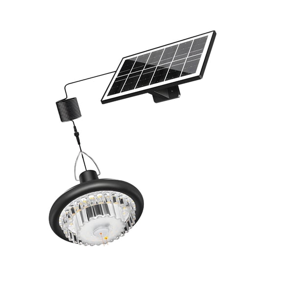 Fashion Solar Power Chandelier Outdoor Light Automatic Illuminations Design Suitable for Terraces Pathway