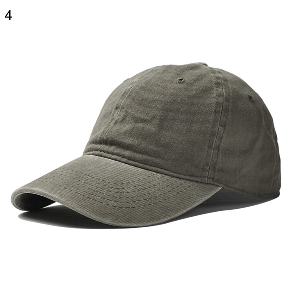 Fashion Solid Color Hip Hop Hat Unisex Adjustable Baseball