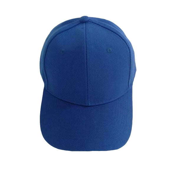Fashion Solid Color Hook Loop Baseball Cap Unisex Outdoor Sunshade Peaked Hat