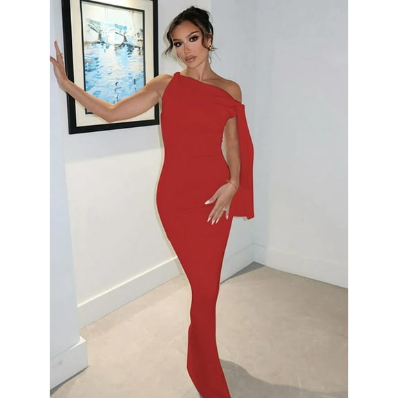 Fashion Solid O Neck Sleeveless Patchwork Sexy Bodycon Maxi Prom Dress Summer Women Clothes Party Festival Club Y2K