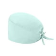 thumbnail image 1 of Fashion Solid Scrub Cap Work Hat With Sweatband For Womens And Mens, 1 of 2