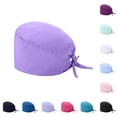 thumbnail image 1 of Fashion Solid Scrub Cap Work Hat with Sweatband for Womens and Mens Hat Stuff Loft One Size, 1 of 2