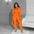 thumbnail image 1 of Fashion Solid Three-piece Suit (M, Orange), 1 of 8