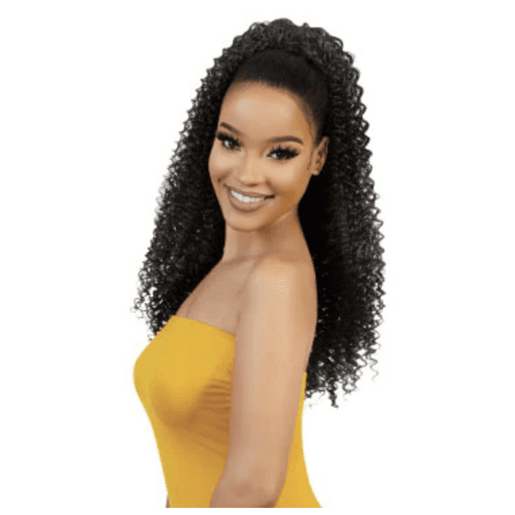 Fashion Source Drawstring Ponytail Collection PHP-KIKI SPIRAL ROD XXL 39", Color T1B/30