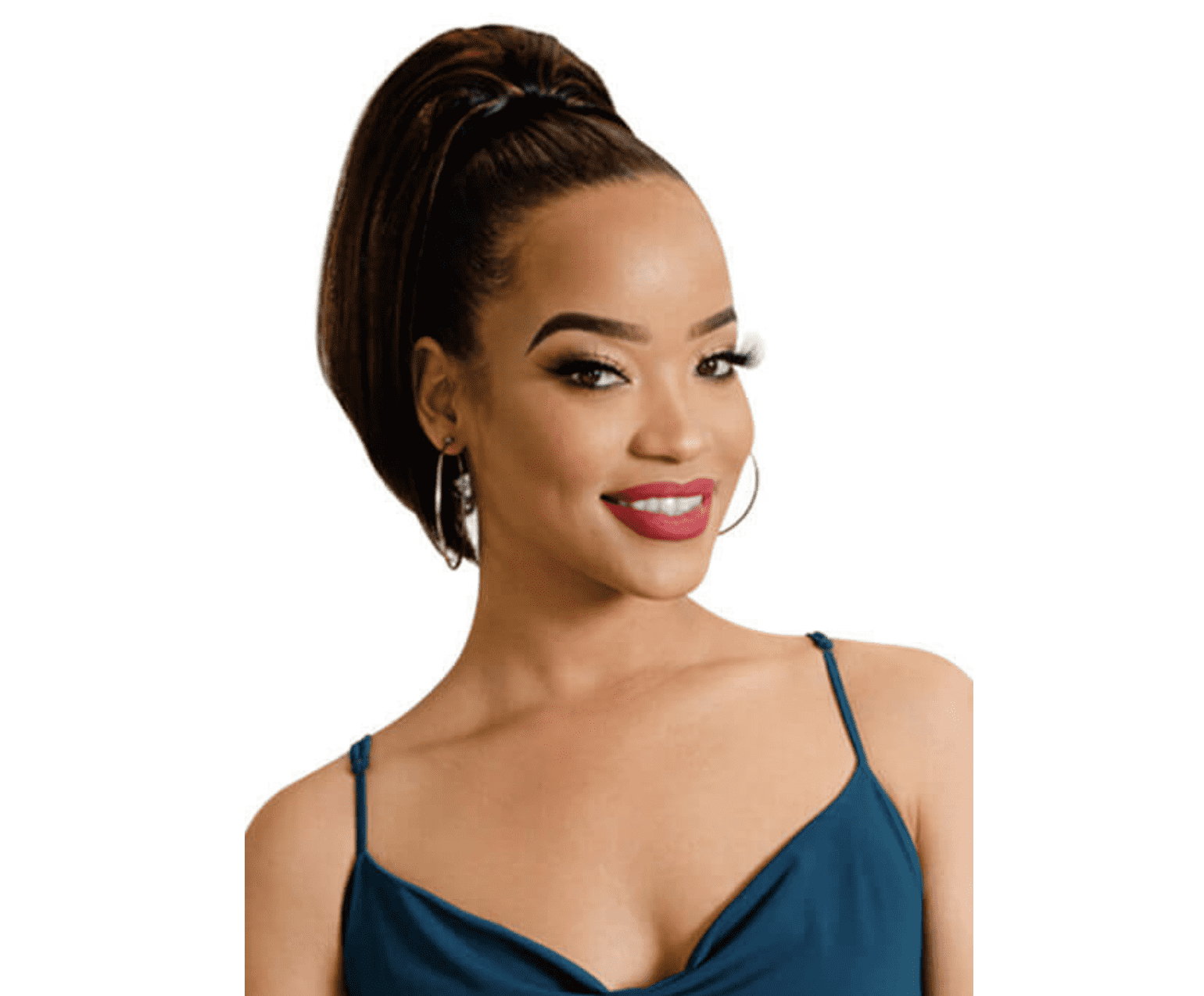 Fashion Source KHP-400 Drawstring Synthetic Ponytail Color 1B