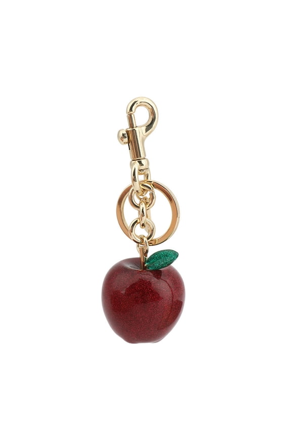 Fashion Sparkling Apples Bag Charm Keychain Multifuntional Purse Accessories