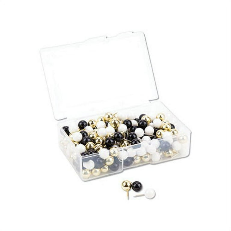 Fashion Sphere Push Pins, Plastic, Assorted, 0.44 Fashion Sphere Push Pins, Plastic, Assorted, 0.44