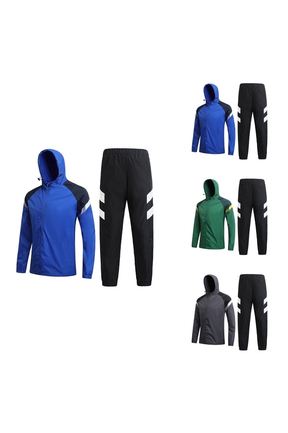 Fashion Sport Jacket With Contrast Panels Water Training Tracksuit For Casual Wear And Outdoor Activities
