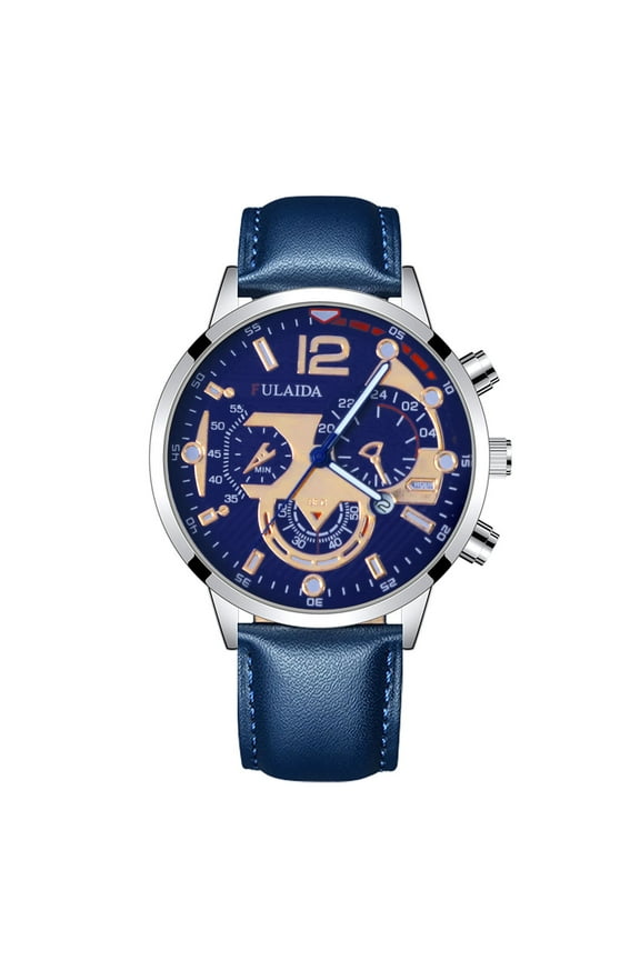 Fashion Sport Men's Digital Watch Men Stainless Steel Case Ae w Leather Band Ae wh- a Quartz Analog Binary Watch Wrist Watch Youth Watches Ages - Ae