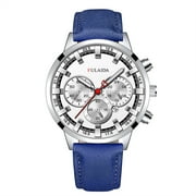 CUEKONDY Fashion Sport Men's Stainless Steel Case Belt Band Quartz Analog Wrist Watch