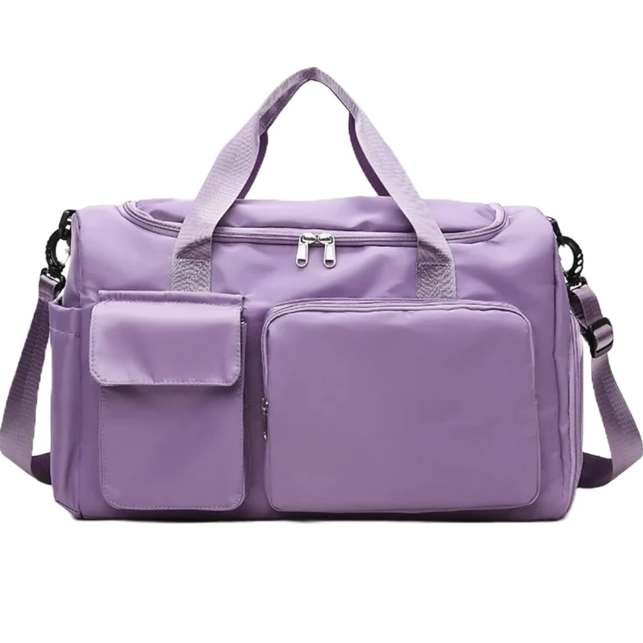 Fashion Sports Duffel Bag - Stylish Carry-On for Travel and Gym Use