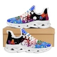 thumbnail image 1 of Fashion Sports Women's Shoes Zhandan Mansehra Pattern Designer Comfortable Round Toe Blade Flat Sneakers Custom Zapatos, 1 of 7