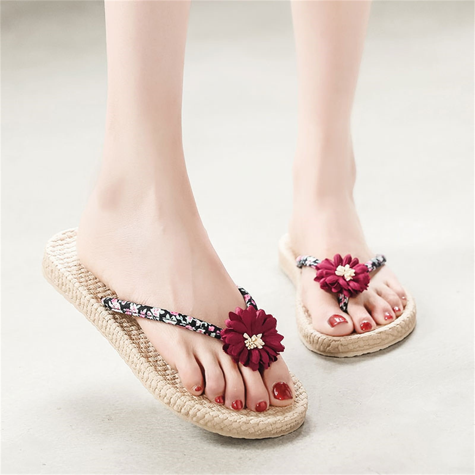 Girls flip flops size 10 sale