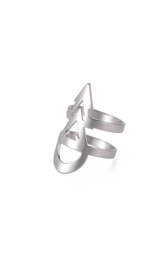 Fashion Stainless Steel Arrow Rings for Women and Men, Simple Electroplated Silver, Gold, or Rose Gold Band