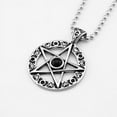 thumbnail image 1 of Fashion Stainless Steel Pentacle Star Pendant Necklace Chain Jewelry, 1 of 3
