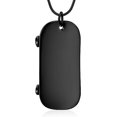 thumbnail image 1 of Fashion Stainless Steel Skateboard Pendant Cremation Jewelry Man’s Stainless Steel Skateboard Pendant Urn Necklace, 1 of 7