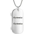 thumbnail image 1 of Fashion Stainless Steel Skateboard Pendant Cremation Jewelry Man’s Stainless Steel Skateboard Pendant Urn Necklace, 1 of 5