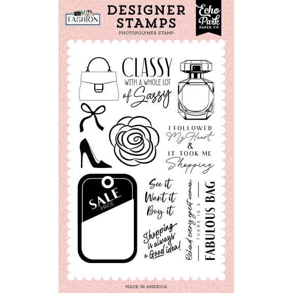 Fashion: Whole Lot Of Sassy Stamp Set