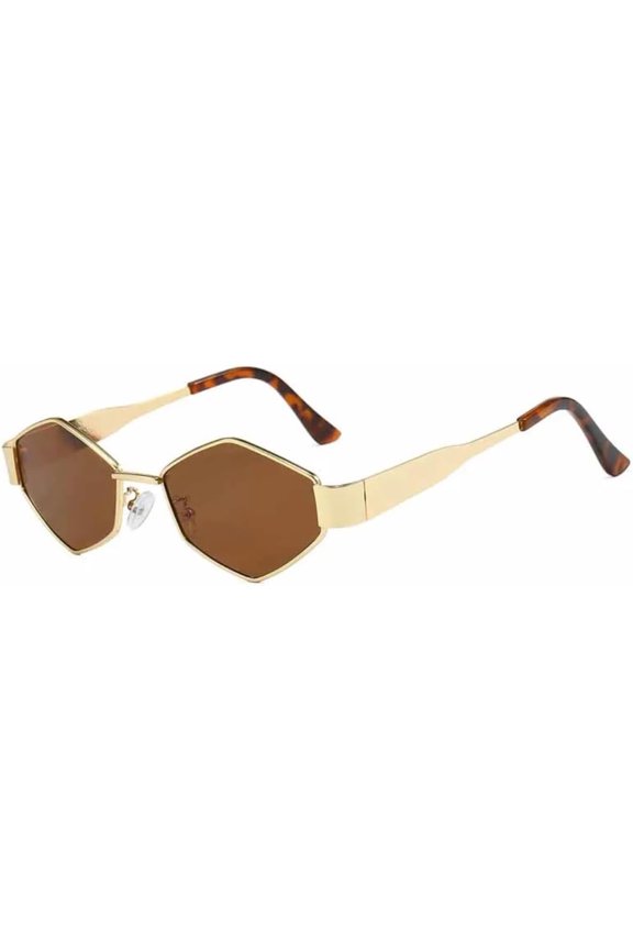 Fashion Steampunk Metal Frame Women's Sunglasses Men's Uv400-USA